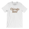 Chicago Beer Men/Unisex T-Shirt-White-Allegiant Goods Co. Vintage Sports Apparel