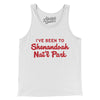 I've Been To Shenandoah National Park Men/Unisex Tank Top-White-Allegiant Goods Co. Vintage Sports Apparel