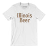 Illinois Beer Men/Unisex T-Shirt-White-Allegiant Goods Co. Vintage Sports Apparel