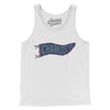 Charlotte Pennant Men/Unisex Tank Top-White-Allegiant Goods Co. Vintage Sports Apparel