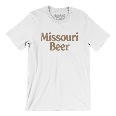 Missouri Beer Men/Unisex T-Shirt-White-Allegiant Goods Co. Vintage Sports Apparel