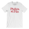 Philly's Number 1 Fan Men/Unisex T-Shirt-White-Allegiant Goods Co. Vintage Sports Apparel