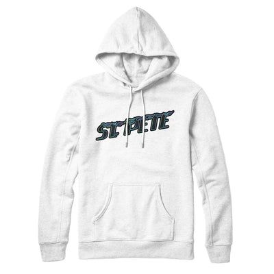 St. Pete Connect Hoodie-White-Allegiant Goods Co. Vintage Sports Apparel