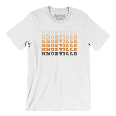 Knoxville Repeat Men/Unisex T-Shirt-White-Allegiant Goods Co. Vintage Sports Apparel