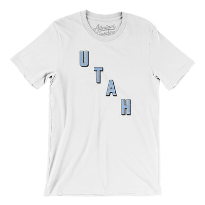 Utah Hockey Jersey Men/Unisex T-Shirt-White-Allegiant Goods Co. Vintage Sports Apparel