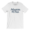 Atlanta's Number 1 Fan Men/Unisex T-Shirt-White-Allegiant Goods Co. Vintage Sports Apparel