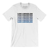 Los Angeles Repeat Men/Unisex T-Shirt-White-Allegiant Goods Co. Vintage Sports Apparel