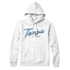 Tampa Fl Overprinted Hoodie-White-Allegiant Goods Co. Vintage Sports Apparel