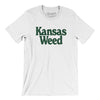 Kansas Weed Men/Unisex T-Shirt-White-Allegiant Goods Co. Vintage Sports Apparel