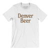 Denver Beer Men/Unisex T-Shirt-White-Allegiant Goods Co. Vintage Sports Apparel