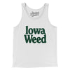 Iowa Weed Men/Unisex Tank Top-White-Allegiant Goods Co. Vintage Sports Apparel