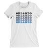 Orlando Repeat Women's T-Shirt-White-Allegiant Goods Co. Vintage Sports Apparel