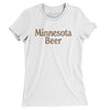 Minnesota Beer Women's T-Shirt-White-Allegiant Goods Co. Vintage Sports Apparel