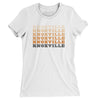 Knoxville Repeat Women's T-Shirt-White-Allegiant Goods Co. Vintage Sports Apparel