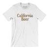 California Beer Men/Unisex T-Shirt-White-Allegiant Goods Co. Vintage Sports Apparel