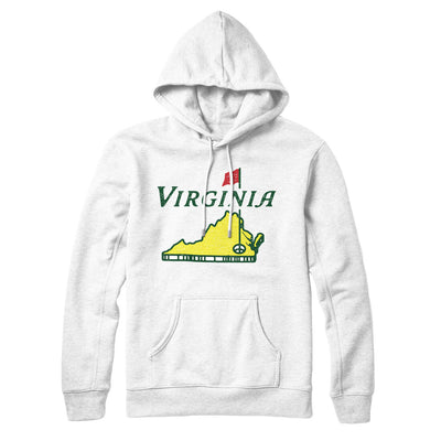 Virginia Golf Hoodie-White-Allegiant Goods Co. Vintage Sports Apparel