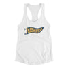 Nashville Pennant Women's Racerback Tank-White-Allegiant Goods Co. Vintage Sports Apparel