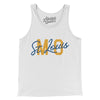 St. Louis Mo Overprinted Men/Unisex Tank Top-White-Allegiant Goods Co. Vintage Sports Apparel