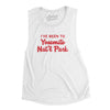 I've Been To Yosemite National Park Women's Flowey Scoopneck Muscle Tank-White-Allegiant Goods Co. Vintage Sports Apparel