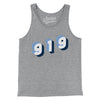 Chapel Hill 919 Area Code Men/Unisex Tank Top-Athletic Heather-Allegiant Goods Co. Vintage Sports Apparel