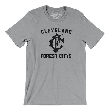 Cleveland Baseball Retro White T shirt