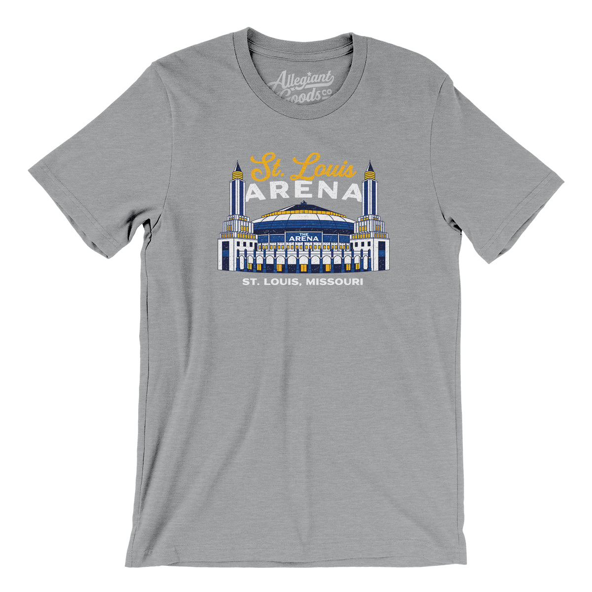 Checkerdome Arena St. Louis Unisex Retro T-shirt – Bygone Brand