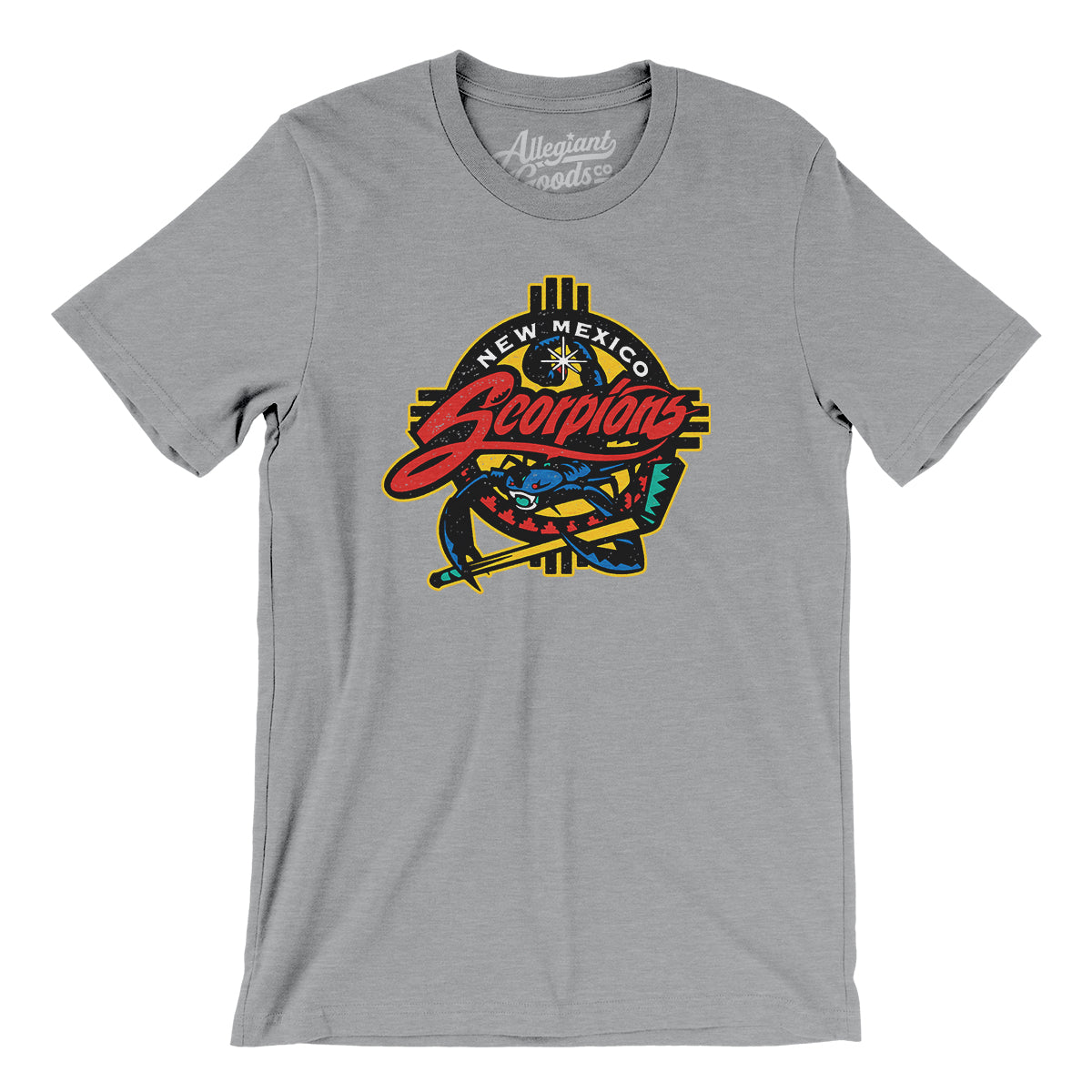 New Mexico Scorpions Hockey T Shirt Allegiant Goods Co