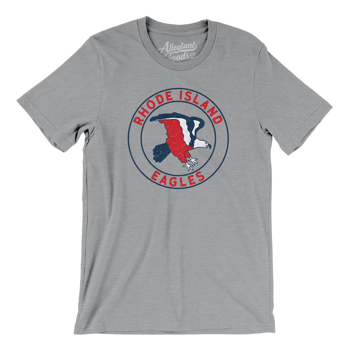 USA Hockey Vintage Ice Hockey T-Shirt - Heather Grey