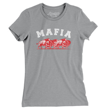 Mtr Buffalo Mafia Women's T-Shirt, Athletic Heather / 2XL