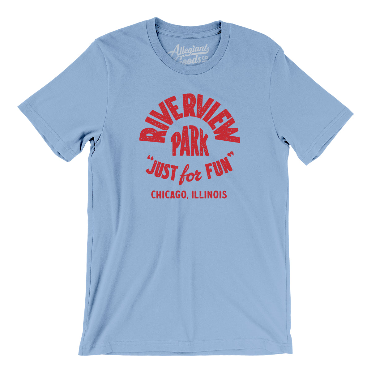 Riverview Park Amusement Park Badge Men/Unisex T-Shirt 