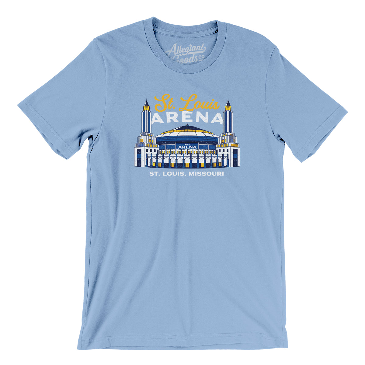 Men's Starter White St. Louis Blues Arch City Team Graphic T-Shirt Size: Medium