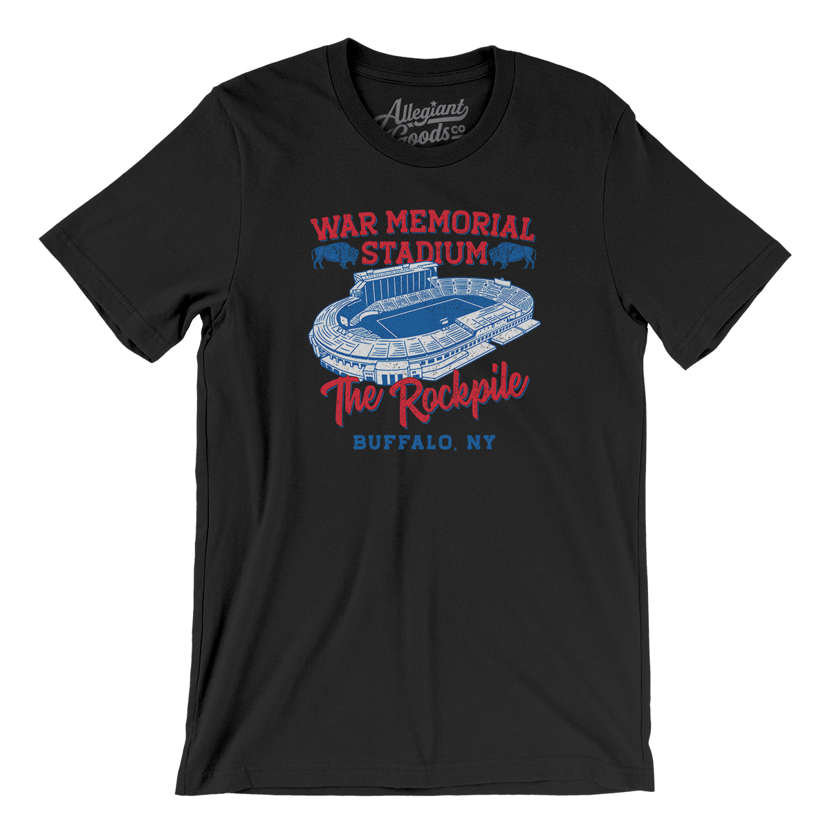 Buffalo Bills Vs Boston Patriots War Memorial Stadium T-Shirt - Kaiteez