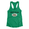 Rhode Island Clams Women's Racerback Tank-Kelly Green-Allegiant Goods Co. Vintage Sports Apparel