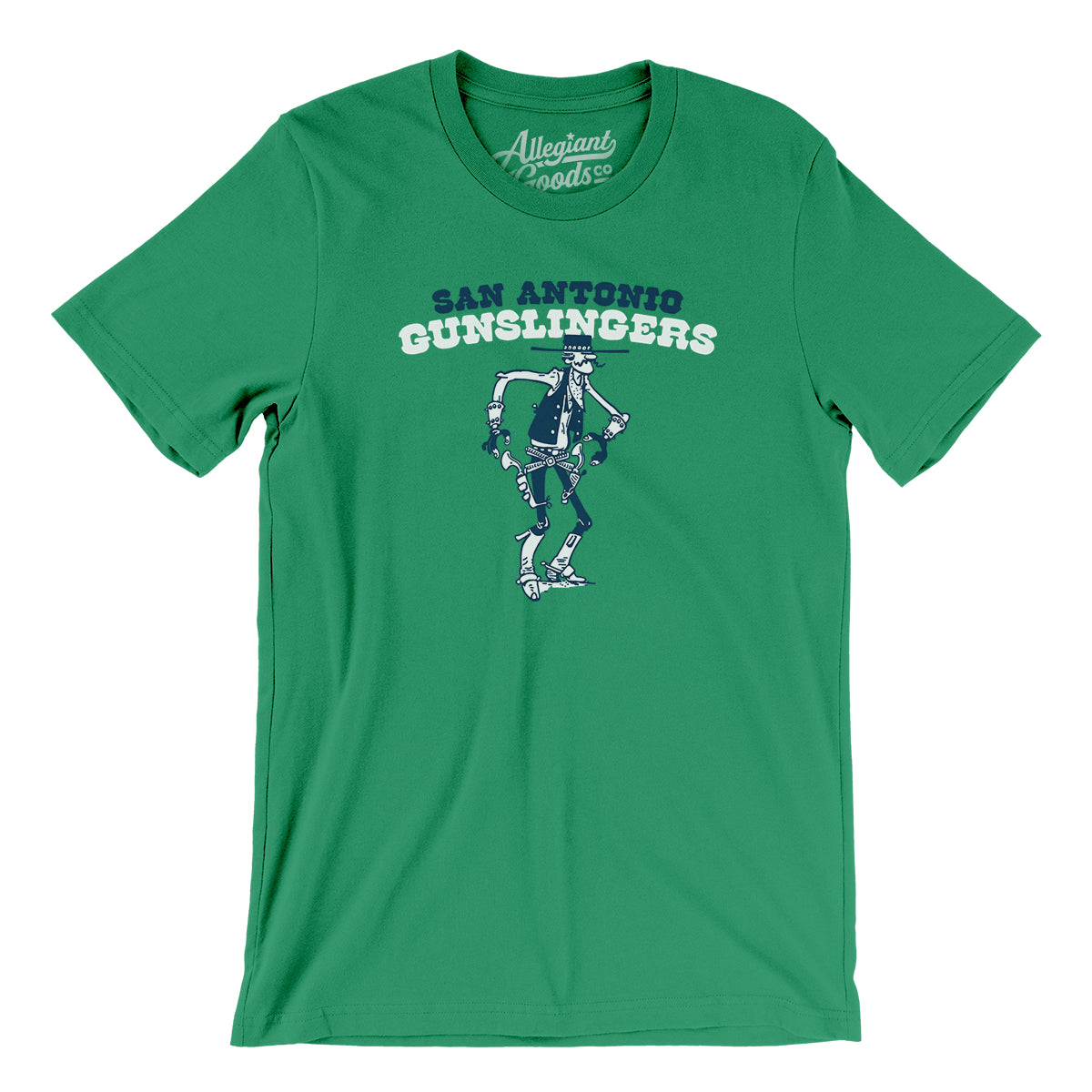 San Antonio Gunslingers Football Men Unisex T Shirt Allegiant Goods Co