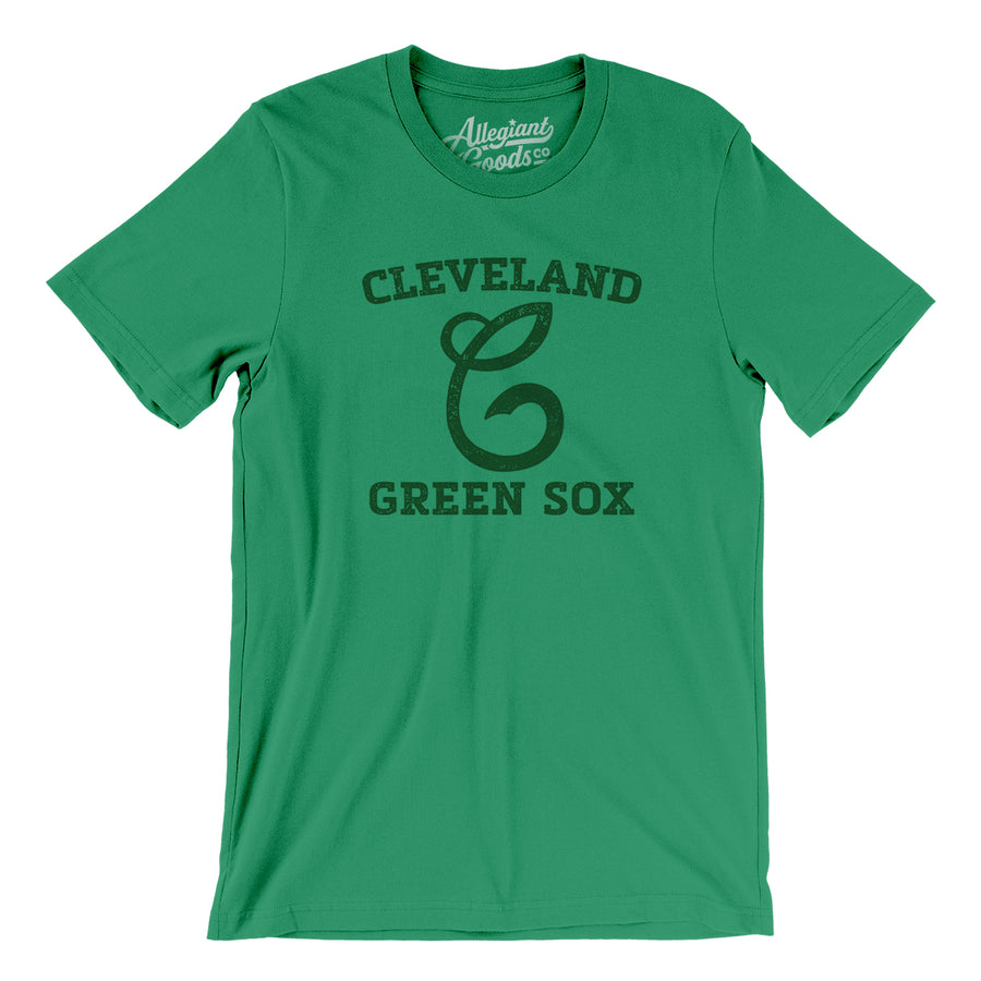 Mtr Cleveland Green Sox Baseball Men/Unisex T-Shirt Kelly / XL