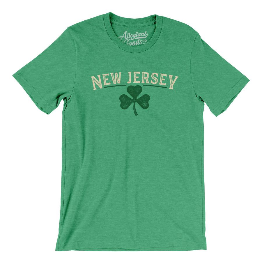 New Jersey St Patrick's Day Men/Unisex T-Shirt - Allegiant Goods Co.