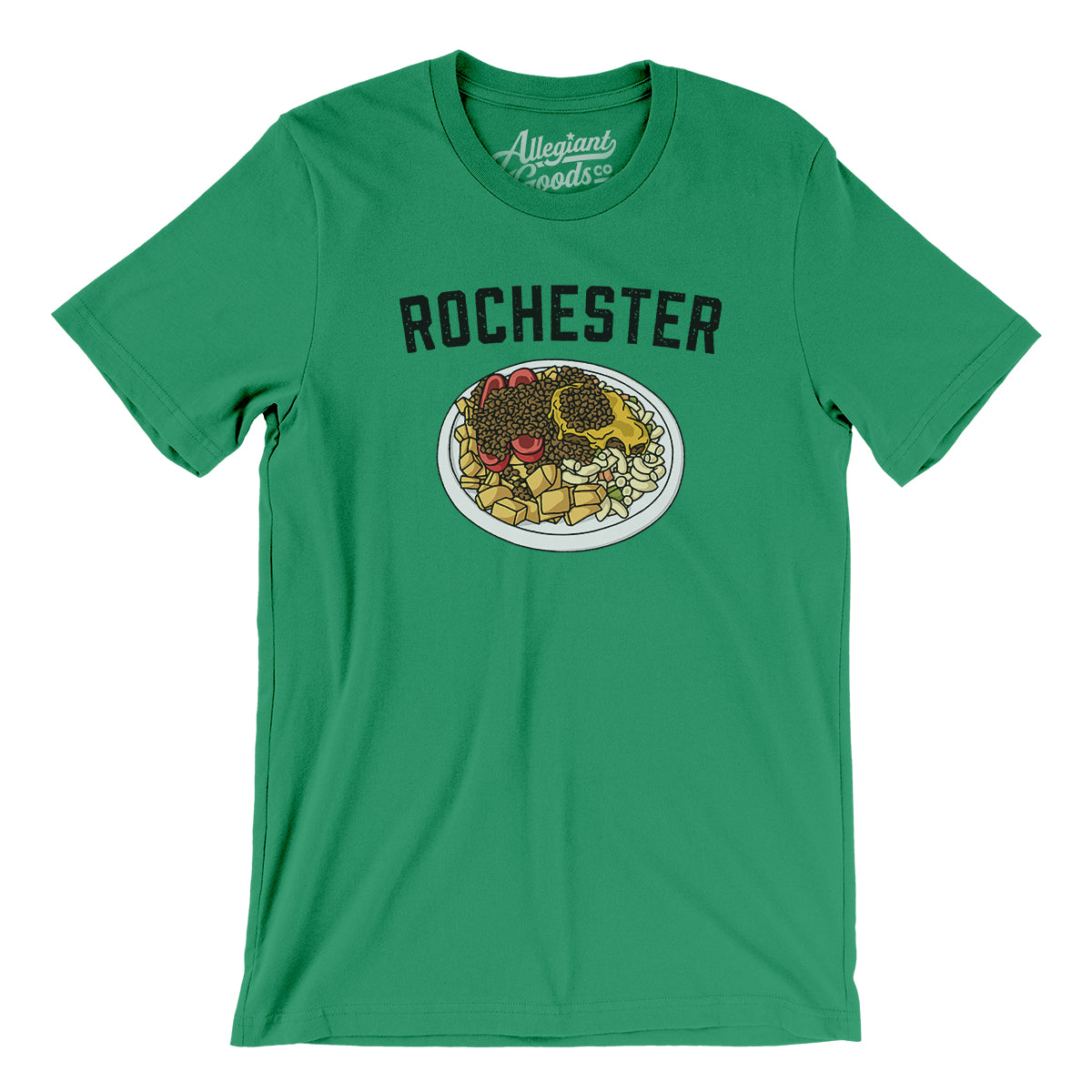 Rochester Garbage Plate Men/Unisex T-Shirt - Allegiant Goods Co.