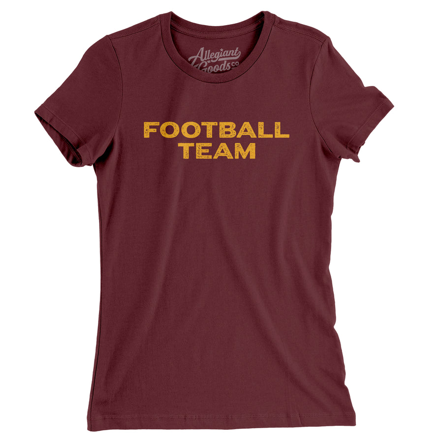 Mtr Washington Football Team Women's T-Shirt Maroon / M