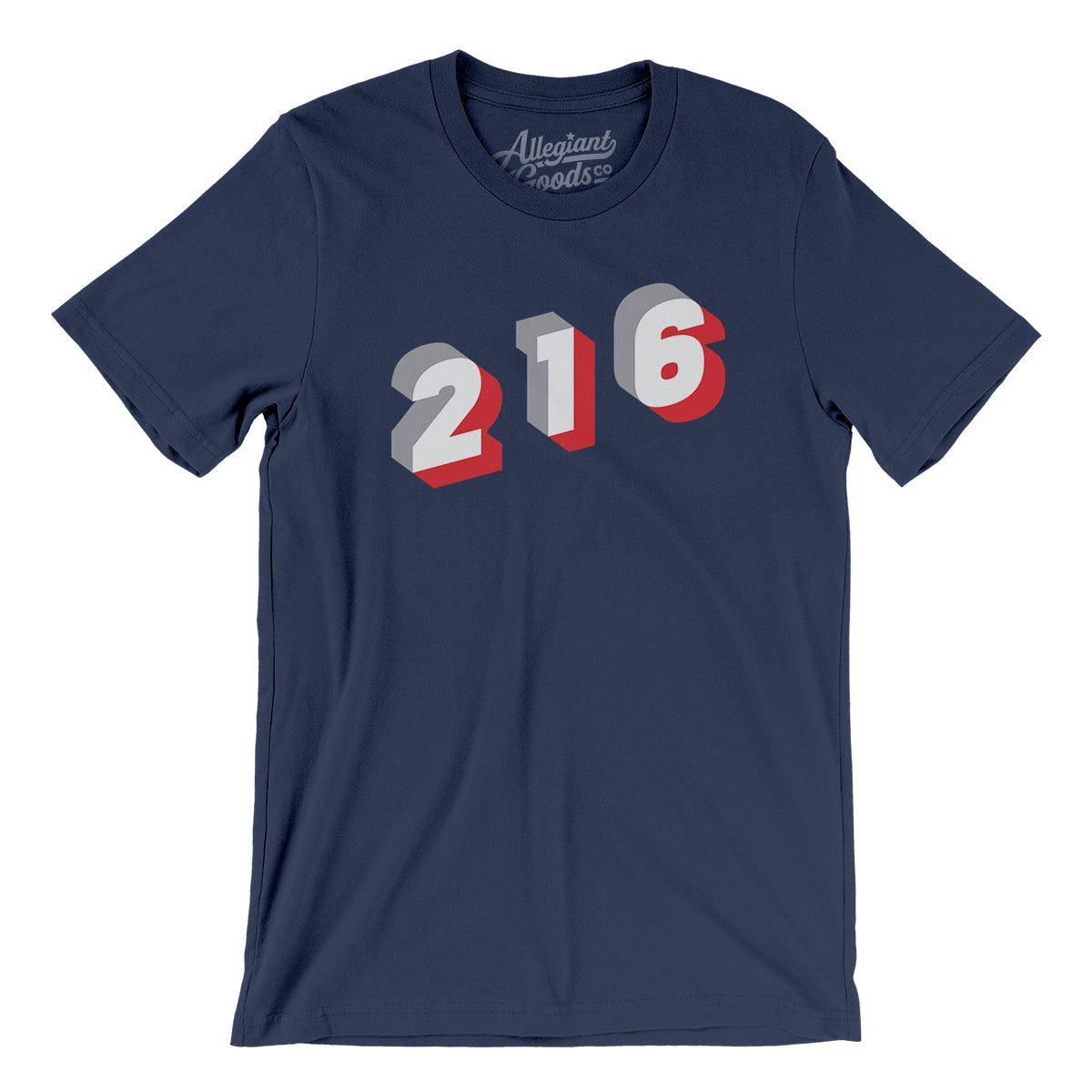 Cleveland 216 Area Code Men Unisex T Shirt