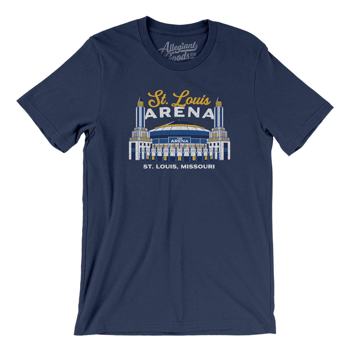 Admiral Unisex T-shirt St. Louis Bygone Brand Retro Tees -  Israel