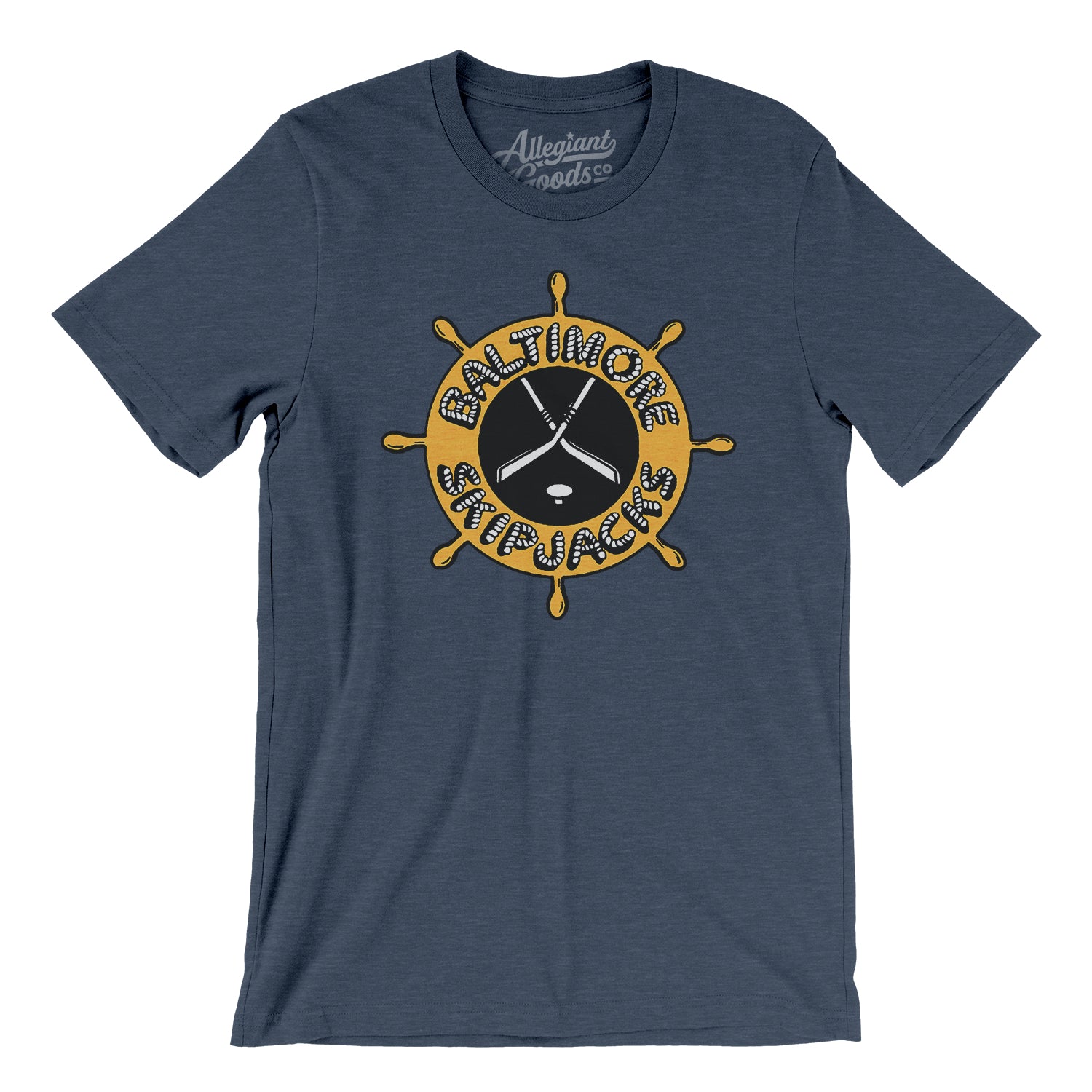 Baltimore Skipjacks Hockey Men/Unisex T-Shirt - Allegiant Goods Co.