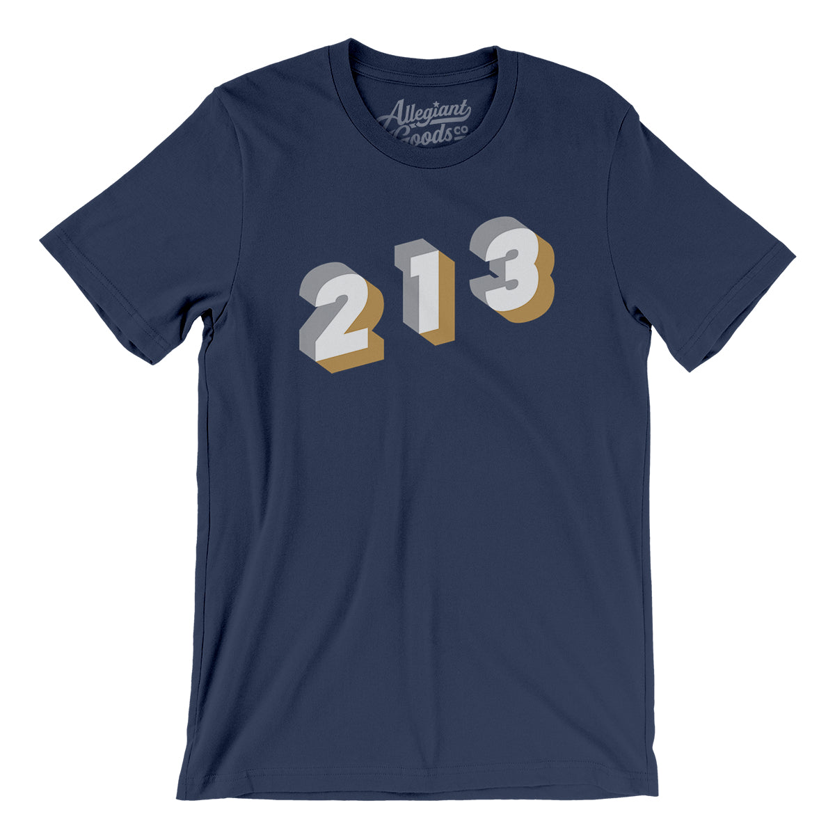 Men's Los Angeles 213 Area Code T-Shirt - Boredwalk