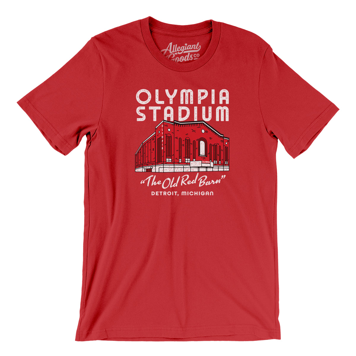 Detroit Olympia Stadium Men/Unisex T-Shirt - Allegiant Goods Co.