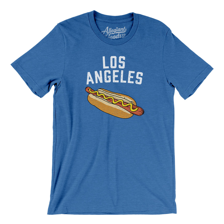Mtr Los Angeles Hot Dog Men/Unisex T-Shirt Heather True Royal / M