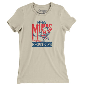Mtr Minneapolis Mighty Millers Hockey Women's T-Shirt Soft Cream / XL