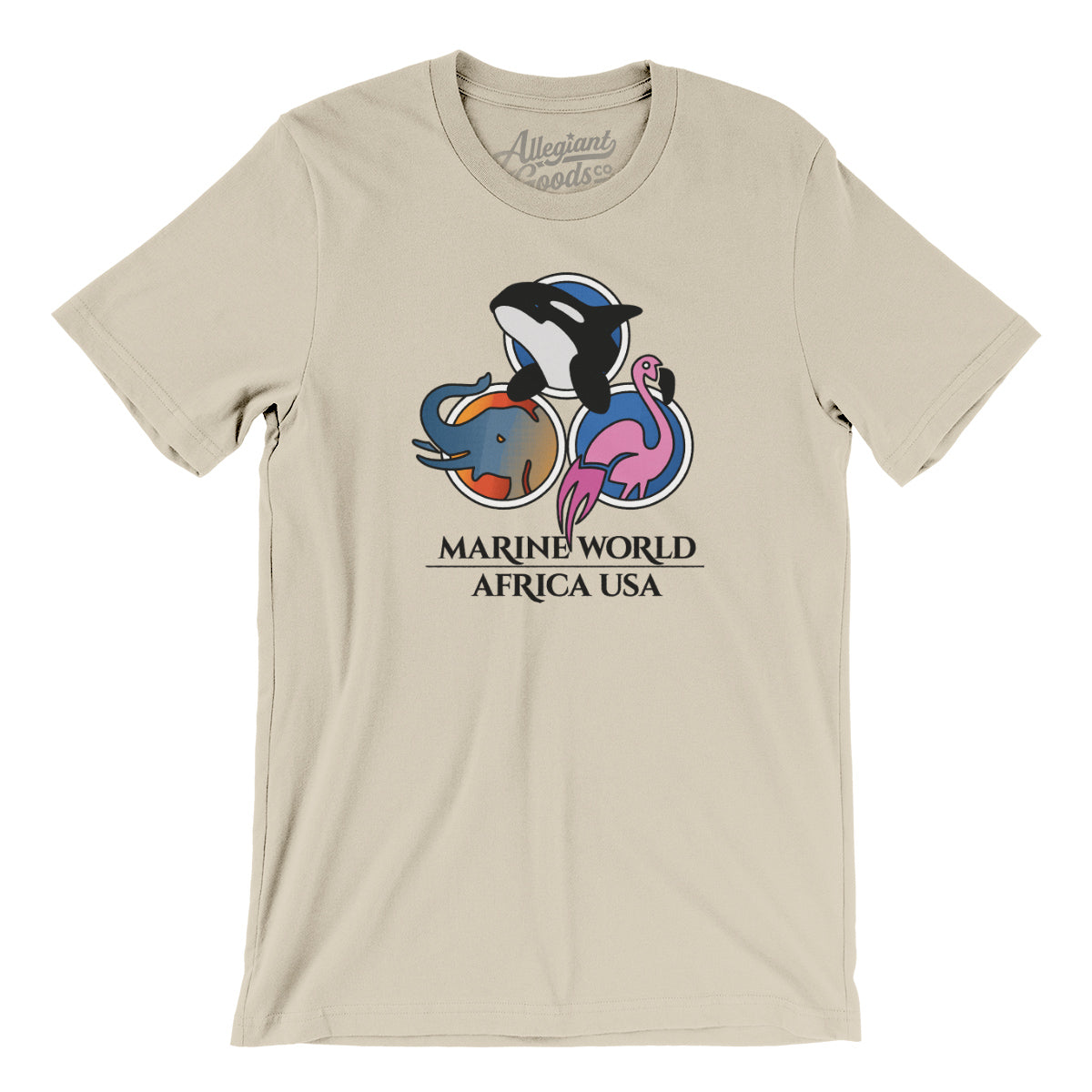 Marine World/ Africa USA Amusement Park Men/Unisex T-Shirt