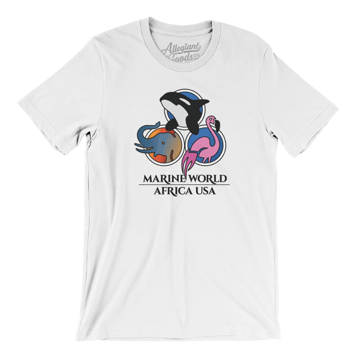 Marine World/ Africa USA Amusement Park Men/Unisex T-Shirt