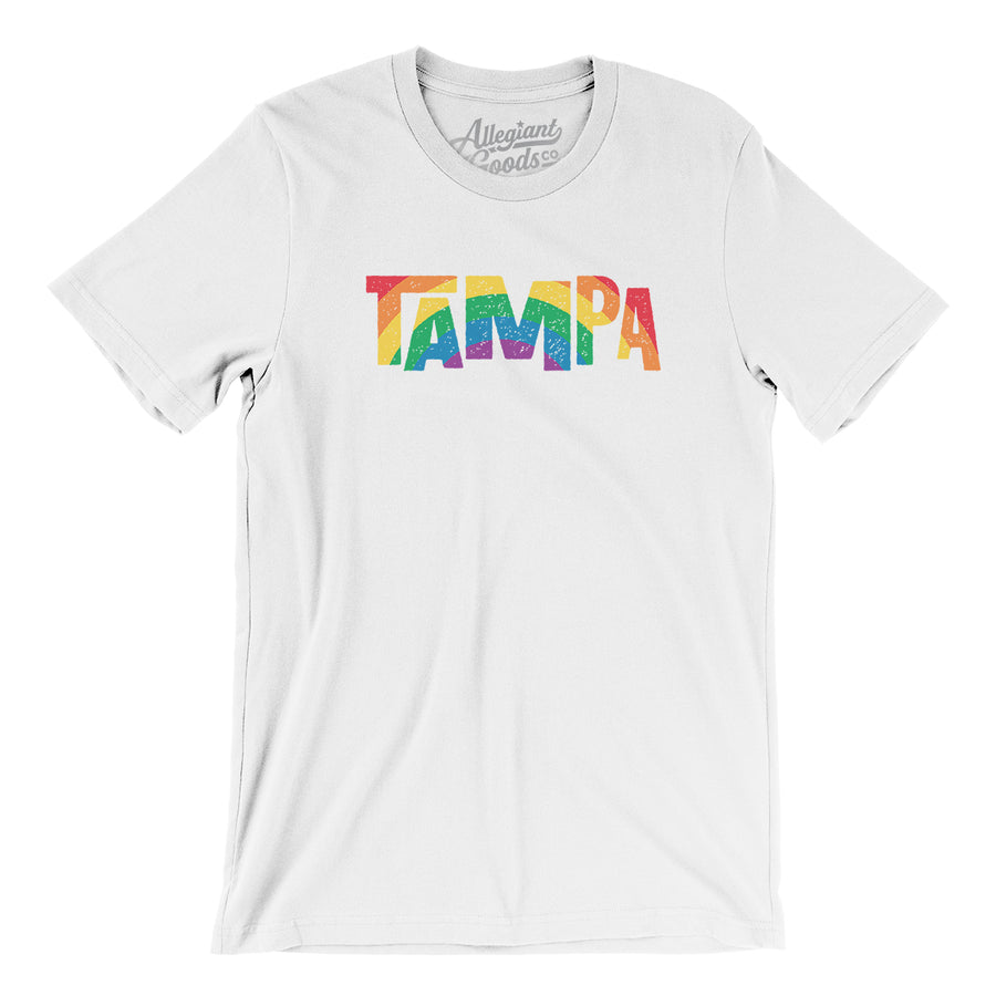 Tampa Florida Pride Men/Unisex T-Shirt, White / L