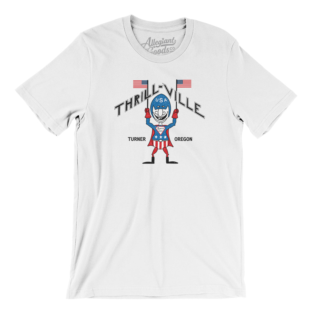 Thrill ville USA Amusement Park Men Unisex T Shirt Allegiant