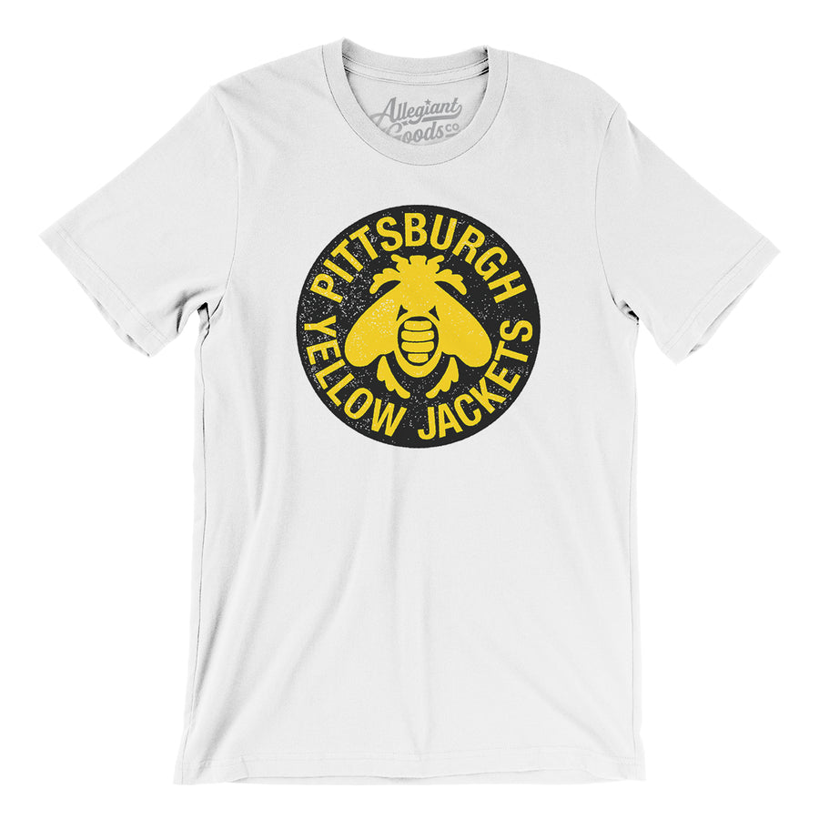 Mtr Pittsburgh Yellow Jackets Hockey Men/Unisex T-Shirt White / XL